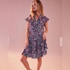 Sundry Multicolor Floral Dress